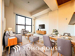 マイキャッスル新川崎 3LDKのリビング/ダイニング