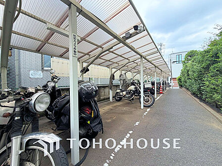 バイク置場(料金・空き状況はご確認ください)