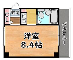 兵庫県神戸市灘区友田町２丁目（賃貸マンション1K・4階・18.00㎡） その2