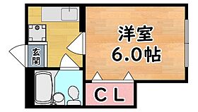 兵庫県神戸市灘区篠原本町１丁目（賃貸マンション1K・4階・20.00㎡） その2