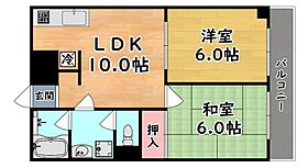 兵庫県神戸市東灘区御影本町２丁目（賃貸マンション2LDK・4階・44.88㎡） その2