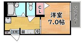 兵庫県神戸市東灘区住吉本町２丁目（賃貸アパート1K・2階・22.00㎡） その2