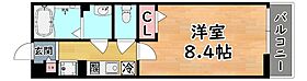 兵庫県神戸市灘区篠原中町３丁目（賃貸アパート1K・2階・24.84㎡） その2