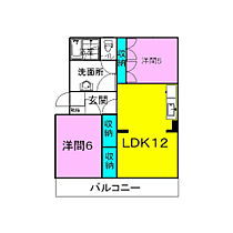 東町グランドハイツ 2D ｜ 静岡県藤枝市東町（賃貸マンション2LDK・2階・58.97㎡） その2