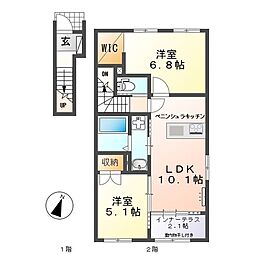🉐敷金礼金0円！🉐下青島アパート(仮)