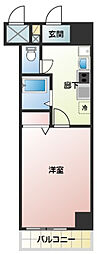 ベナレス藤枝 ワンルームの間取図画像