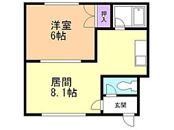 ブレンディケイホク 1階