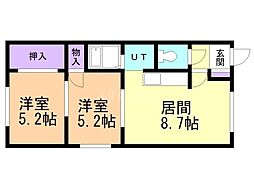 ブリティッシュ喜多A 2階