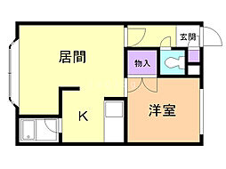 グリーンハイツ1 2階