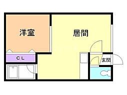 エトワールのぞみM 2階