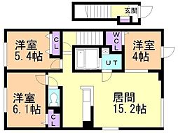 オーシャン ブルー 2階