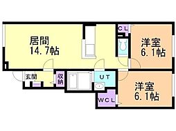 ベル プロムナード 1階