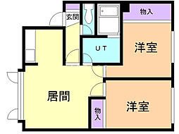 パストラルハイツ有珠の沢 1階