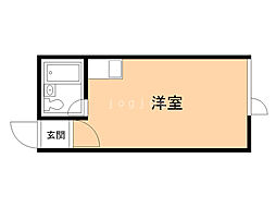 セリタマンション ワンルームの間取図画像