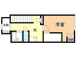 レオパレスクレール 2階