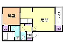 メゾンボヌール 1階