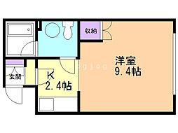 間取図画像 ワンルーム