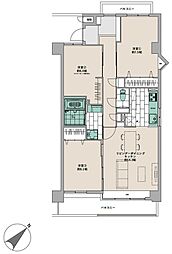 間取図画像 3LDK
