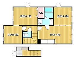 ファインラック 2SLDKの間取図画像