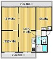藤マンション3階5.2万円