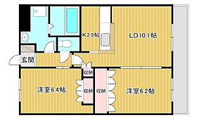 IZUMI 201 ｜ 滋賀県愛知郡愛荘町市（賃貸アパート2LDK・2階・57.33㎡） その2