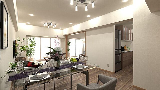 リビング/ダイニング 月島ホームズ 10階/1008