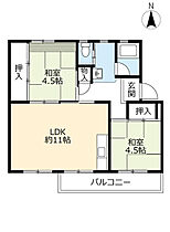 5階 / 2LDK / 47.99㎡