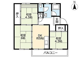 4階 / 3DK / 47.99㎡