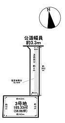 岐阜市柳津町上佐波　3号地　売土地