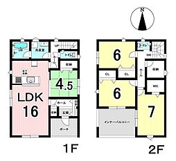 岐阜市六条片田 第1 1号棟 新築戸建