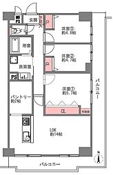 間取図画像 3LDK