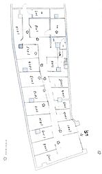 中嶋ビル ワンルームの間取図画像