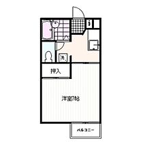 ブルーシャン B203 ｜ 静岡県沼津市青野（賃貸アパート1K・2階・23.18㎡） その2