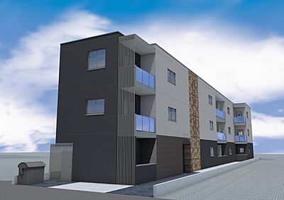 外観：音楽マンション カデンツァ 完成イメージ
