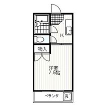 ワコーハイツ 206 ｜ 静岡県三島市寿町（賃貸マンション1K・2階・23.00㎡） その2