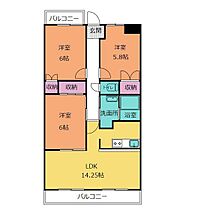 フォーシーズン大坂  ｜ 静岡県御殿場市大坂（賃貸マンション3LDK・4階・71.94㎡） その2