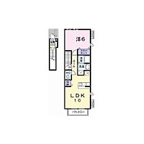 コウハイムI 201 ｜ 静岡県三島市壱町田（賃貸アパート1LDK・2階・42.37㎡） その2