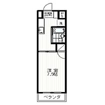 スギヤママンションII 303 ｜ 静岡県三島市寿町（賃貸マンション1K・3階・25.76㎡） その2