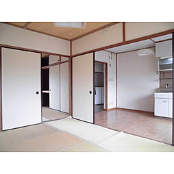 ヴィラ・オレンジ 203 2階3DKのリビング/ダイニング