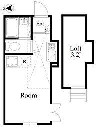 コモンプラザ江古田 ワンルームの間取図画像