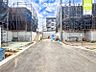 外観：【外観】前面道路は分譲地専用に通した道路で通り抜けが出来なくなっております他の車は進入してきません。 