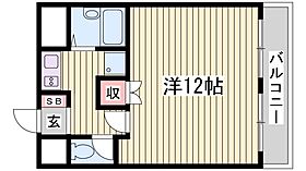 クローバーズマンション  ｜ 兵庫県神戸市西区王塚台7丁目（賃貸マンション1K・2階・33.25㎡） その2