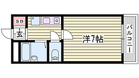 たけさだハイツ  ｜ 兵庫県神戸市西区北別府4丁目（賃貸マンション1K・5階・21.00㎡） その2