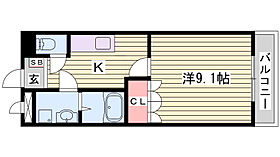 コンフォール白水  ｜ 兵庫県神戸市西区白水1丁目（賃貸アパート1K・2階・30.96㎡） その2