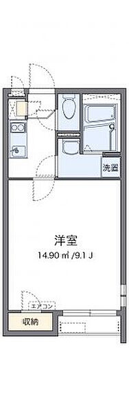 画像2:代表的な間取のため実際の間取とは異なる場合があります