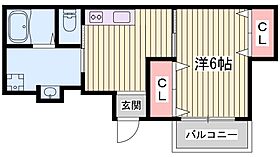 サンマリン五色山  ｜ 兵庫県神戸市垂水区五色山7丁目（賃貸アパート1K・2階・29.70㎡） その2