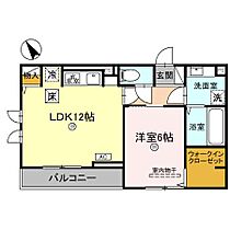 クオーレ神和  ｜ 兵庫県明石市貴崎3丁目（賃貸アパート1LDK・3階・46.22㎡） その2