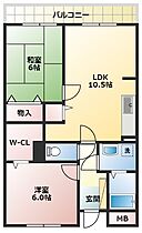 サウスコート友輝  ｜ 兵庫県神戸市西区南別府2丁目（賃貸マンション2LDK・2階・57.00㎡） その2