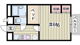 レオパレスアルナージ  ｜ 兵庫県明石市大久保町大窪2162（賃貸アパート1K・1階・23.18㎡） その2