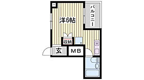 サントロペ  ｜ 兵庫県神戸市西区枝吉1丁目（賃貸マンション1R・2階・18.59㎡） その2